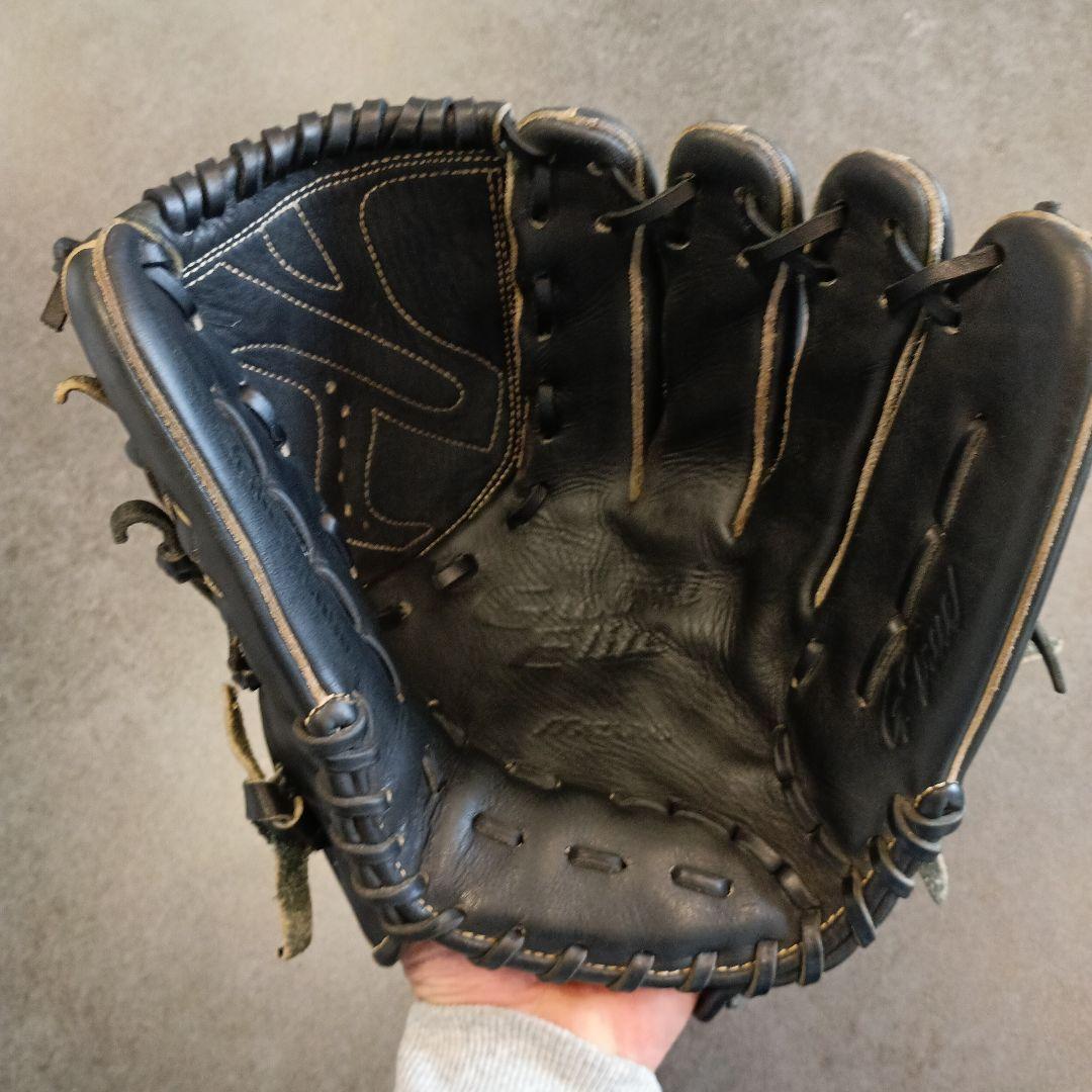 Mizuno グローバルエリート　軟式用グローブ ブラック　袋付