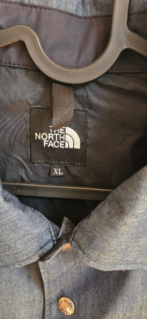 THE NORTH FACE コーチジャケットデニムカラーゴアテックス XL