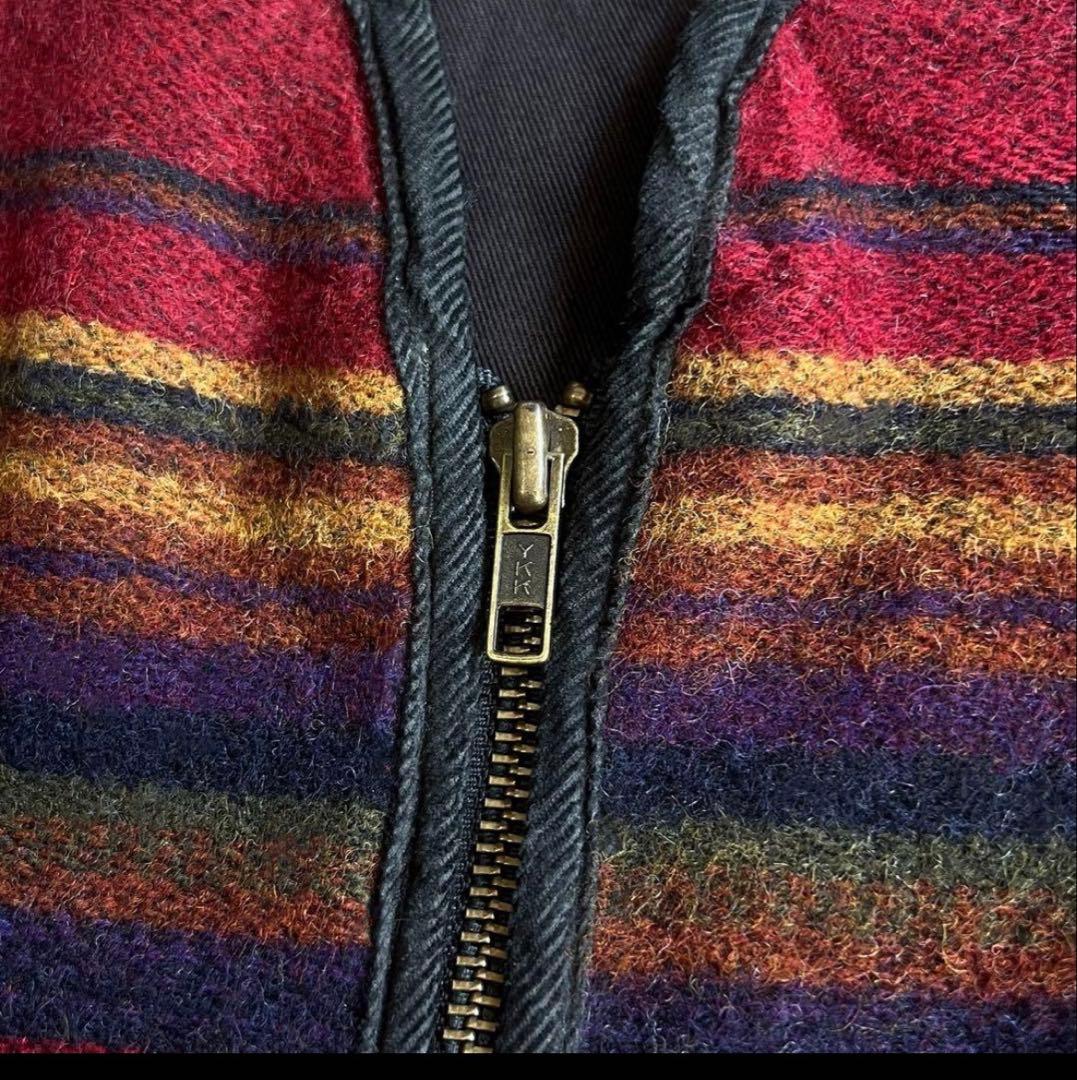 USA製！！【Woolrich ウールリッチ】ヴィンテージウールベスト XL