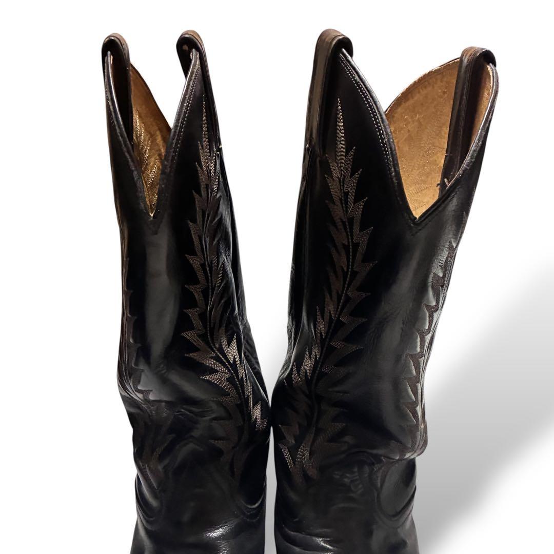 靴 Tony Lama real leather Westernboots BLK
