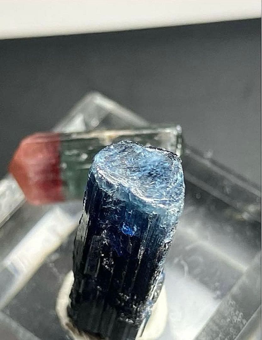 トルマリン エルバイト 鉱物標本 原石 2個セット ルース