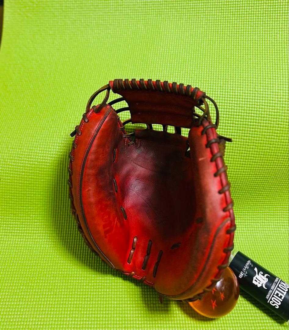 【爆音】日本製　Wilson staff ウィルソン　硬式 キャッチャーミット