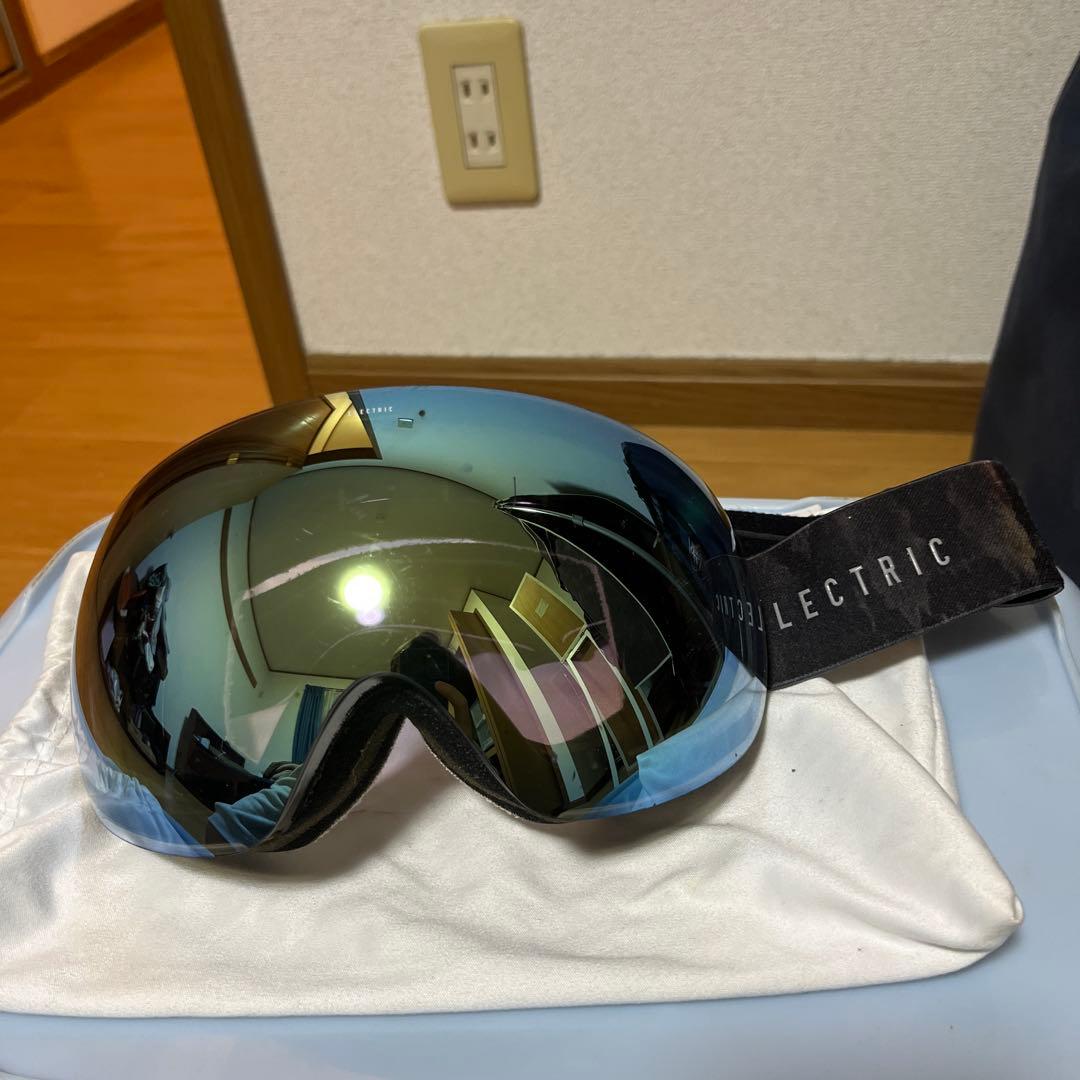 ELECTRIC × VOLCOMコラボモデル　ミラーレンズ ゴーグル