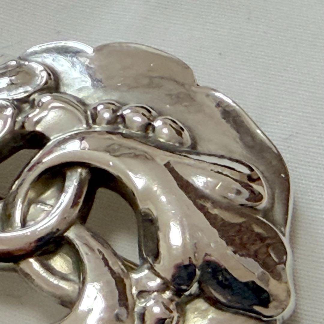 ☆極美品☆  20 ブローチ　フラワー　シルバー　925