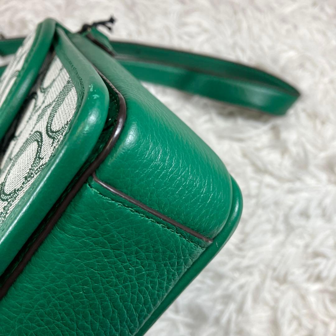 コーチ ショルダーバッグ ポシェット モCOACH c8321 Sグリーン 緑