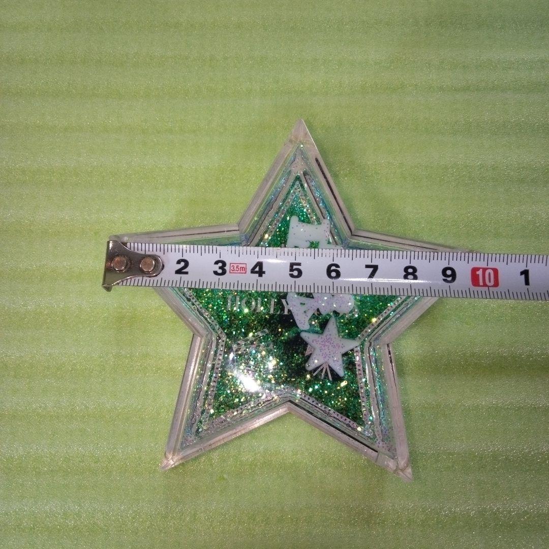 SOUVENIR PAPER WEIGHT　HOLLY WOOD　星形　星型