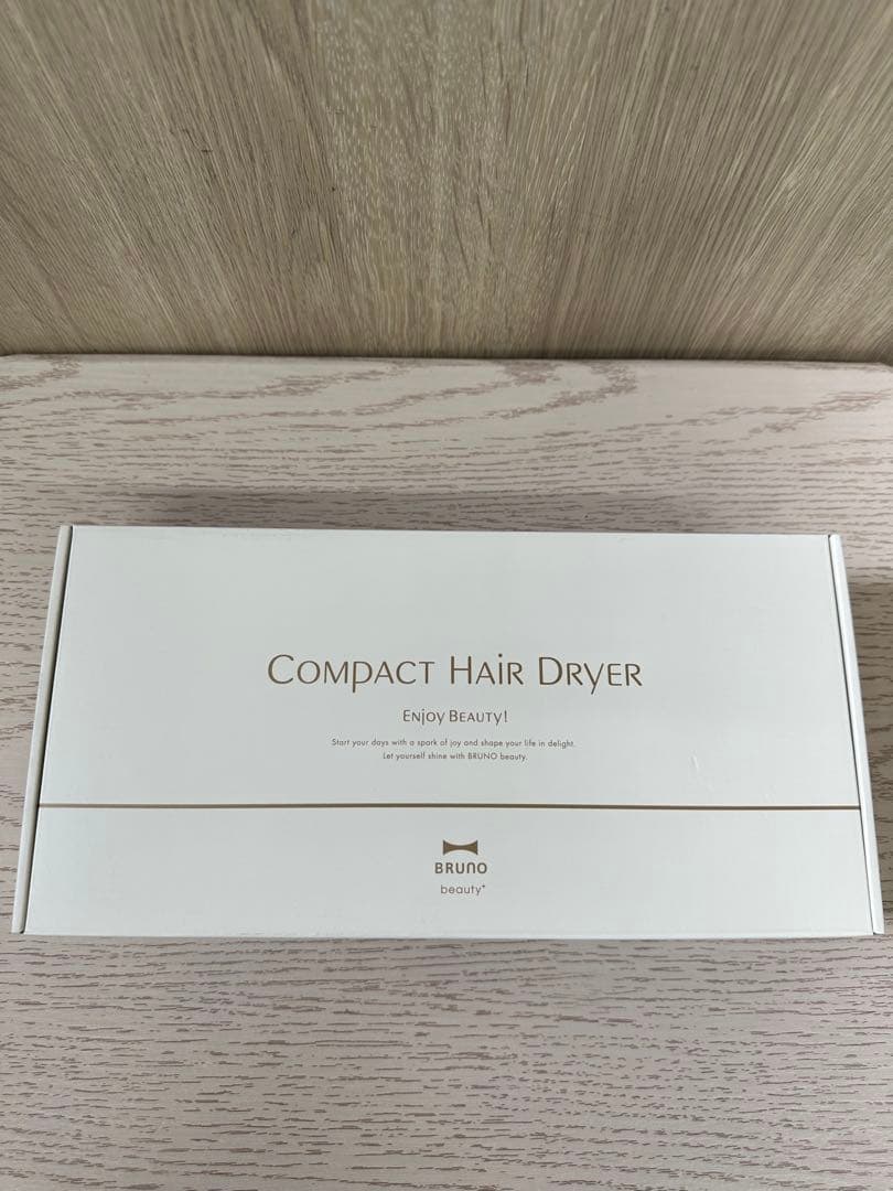 ✨未使用品✨BRUNO ブルーノ ヘアドライヤー BOE146-ECRU③