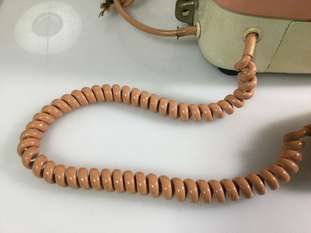 ピンク電話 公衆電話 1984年 田村電機製作所 昭和レトロ L271