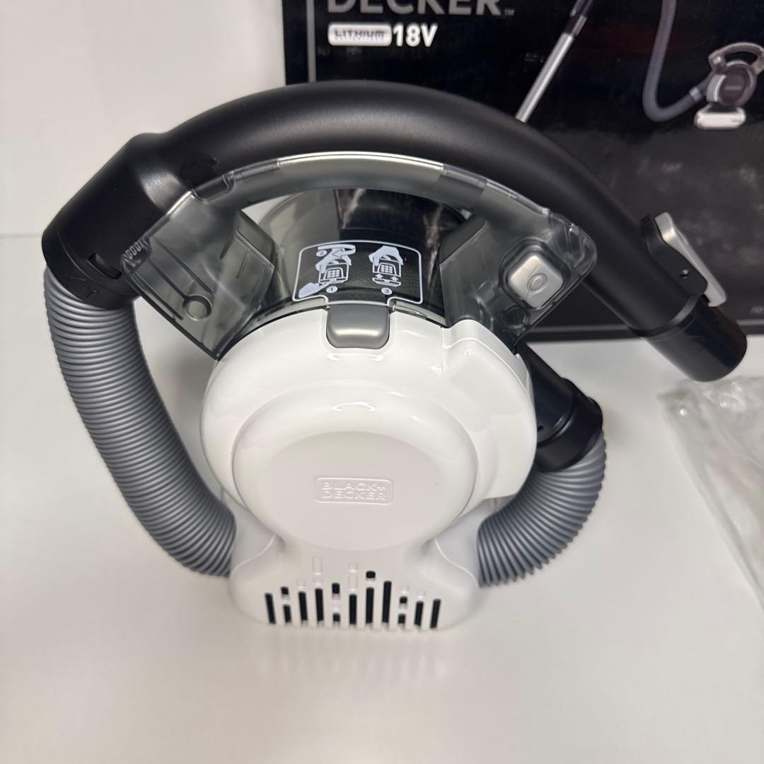 BLACK+DECKER コードレス掃除機 18V