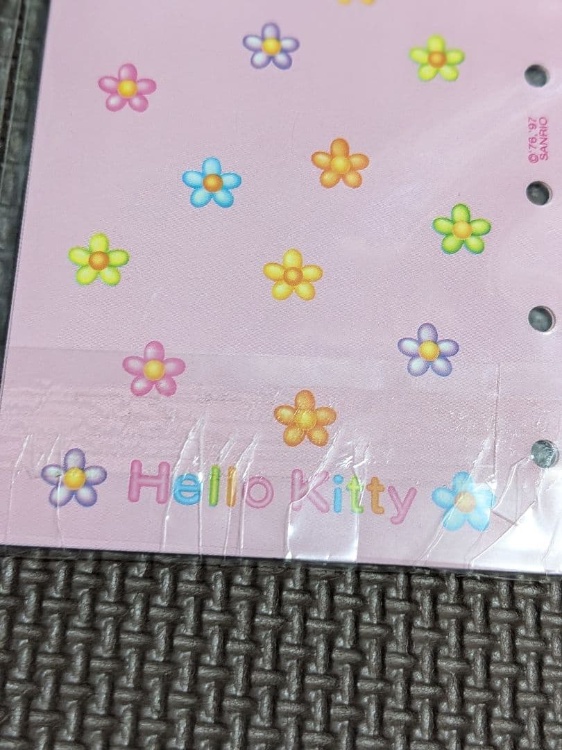 ハローキティ　システム手帳リフィル　6穴　 レトロ　サンリオ　文具　平成レトロ