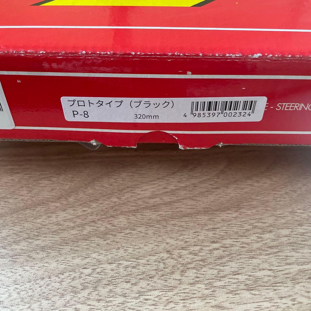 【ほぼ未使用】MOMO ステアリング本体 ブラック32cm