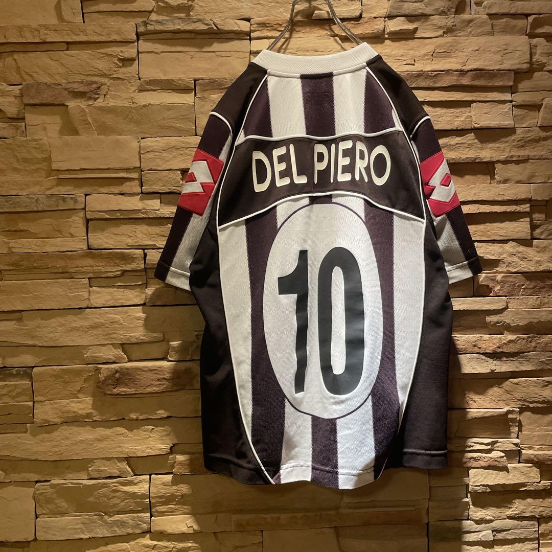 【希少】lottoロット×ユベントス/#10デルピエロ/02-03/ユニフォーム