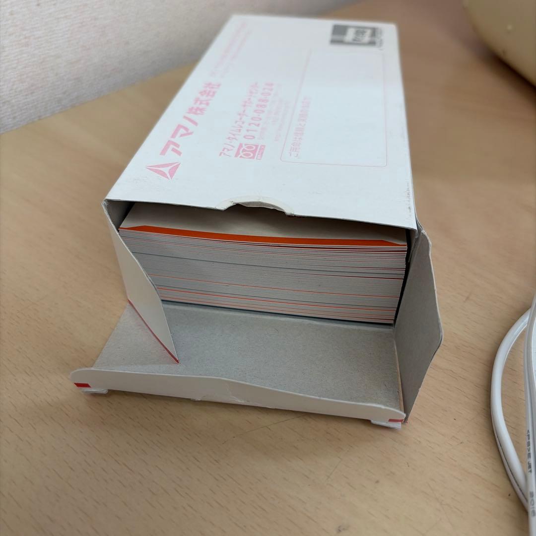 n*o様 アマノ タイムカード タイムレコーダー ホワイト BX2000