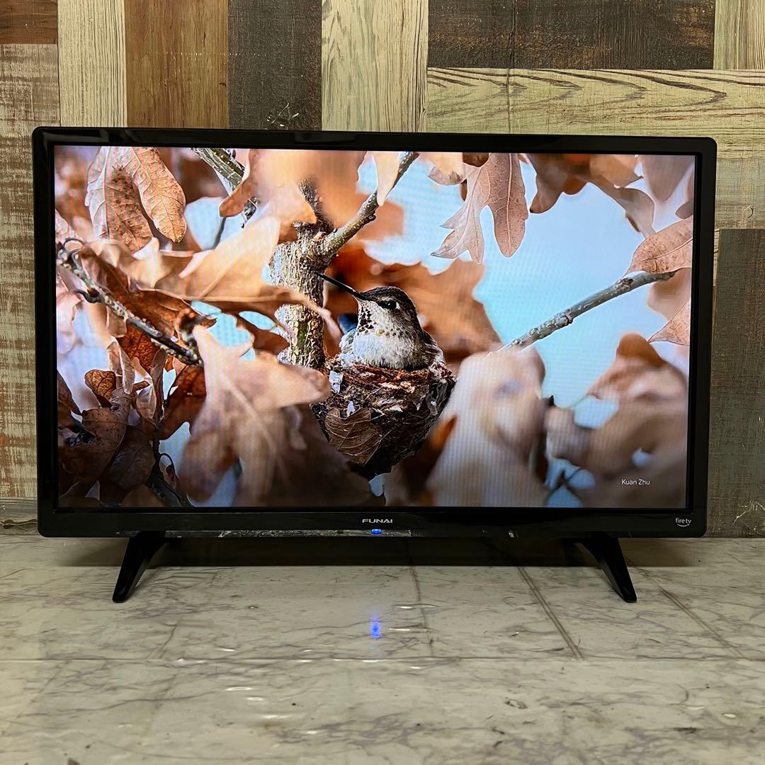 即日受渡❣️全国送料込半年前購入Funai 液晶テレビ24V 動画配信満載