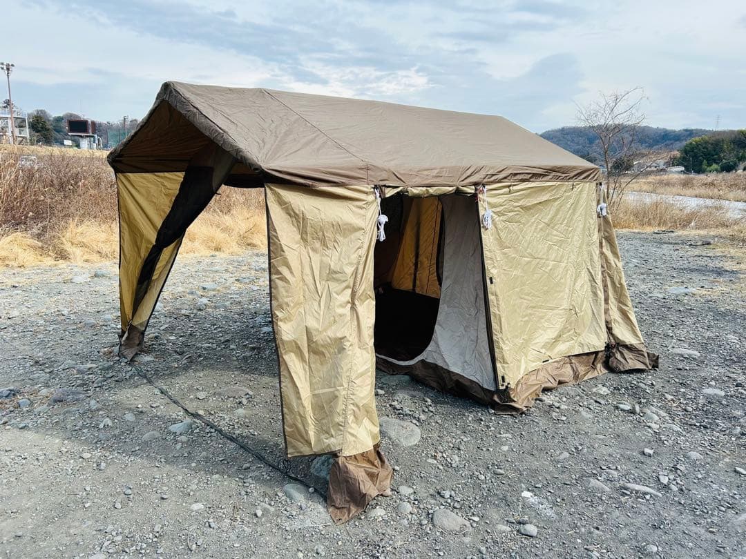 小川テント　オーナーロッジ タイプ78R 設営3回、宿泊1泊のみ