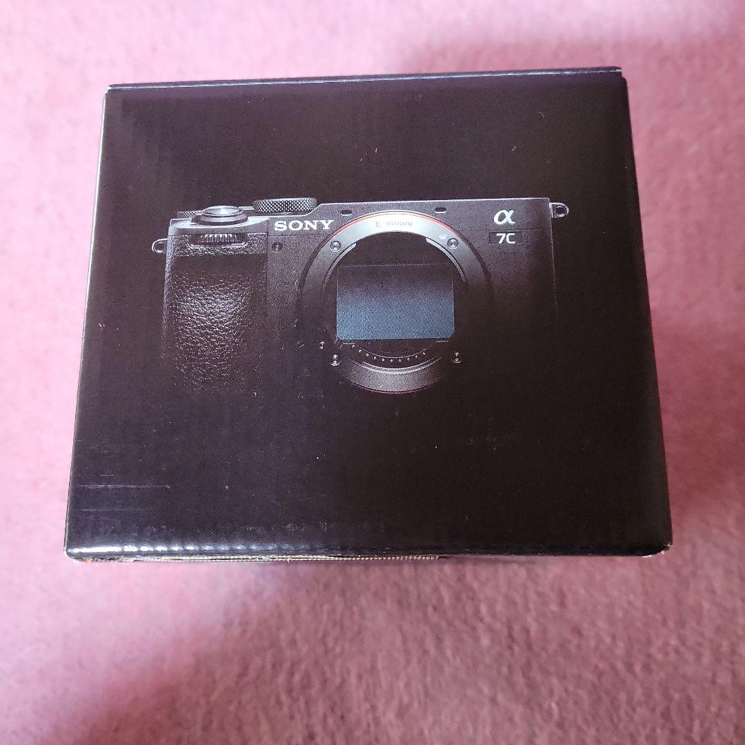 【美品】Sony α7C II カメラ　別購入ストラップ付き　液晶フィルム貼付