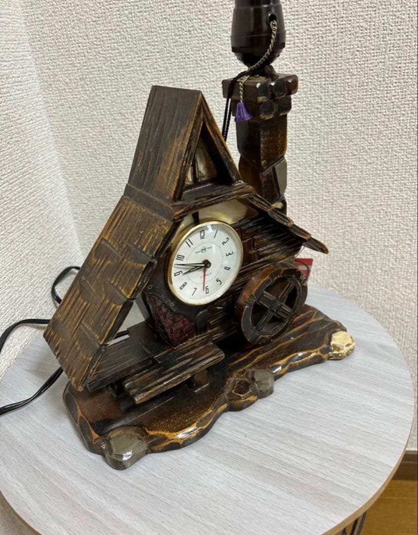 中古品 送料込 メイコ 時計 アンティーク コレクション用