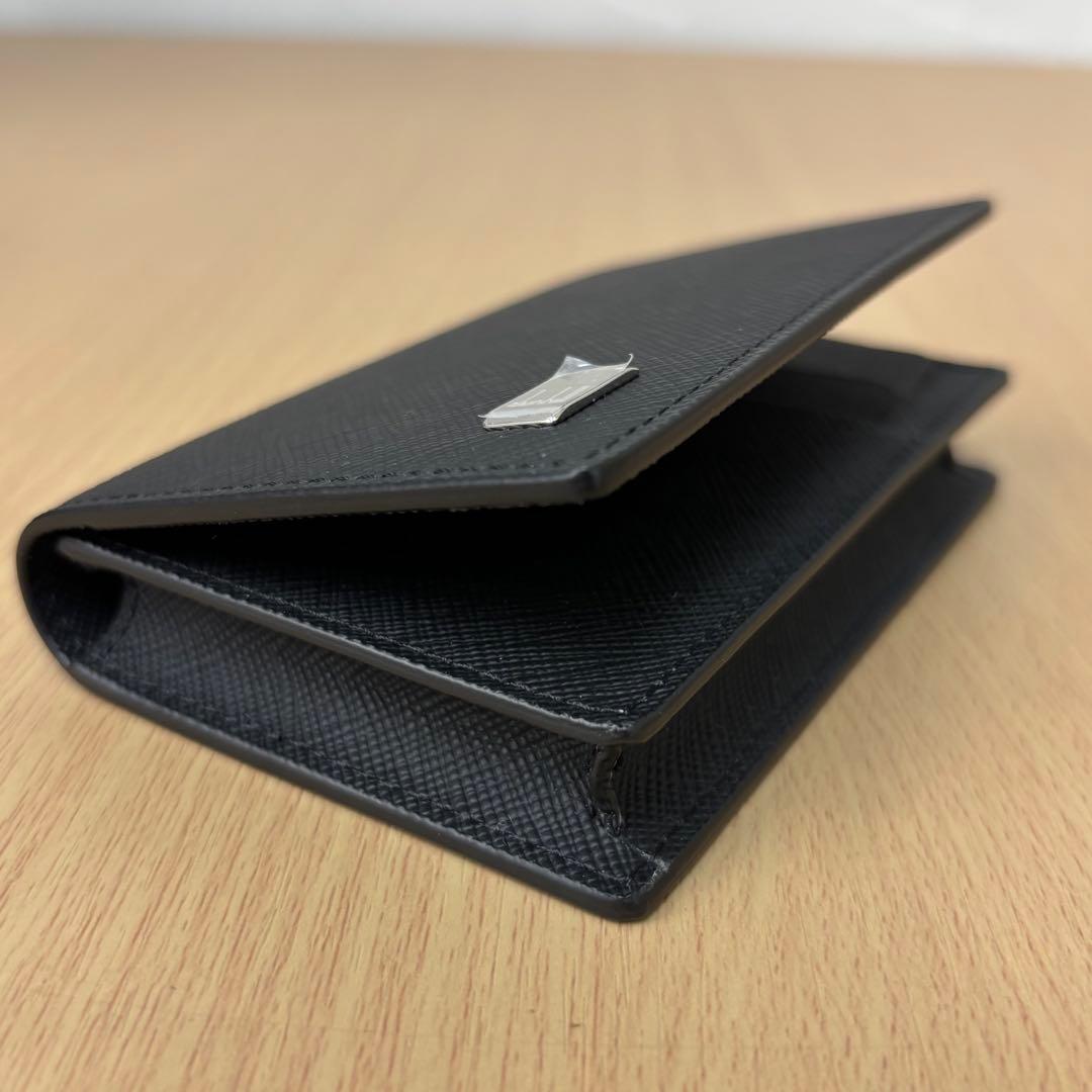 ▪️【未使用保管品】dunhill ダンヒル カードケース 名刺入れ レザー 黒