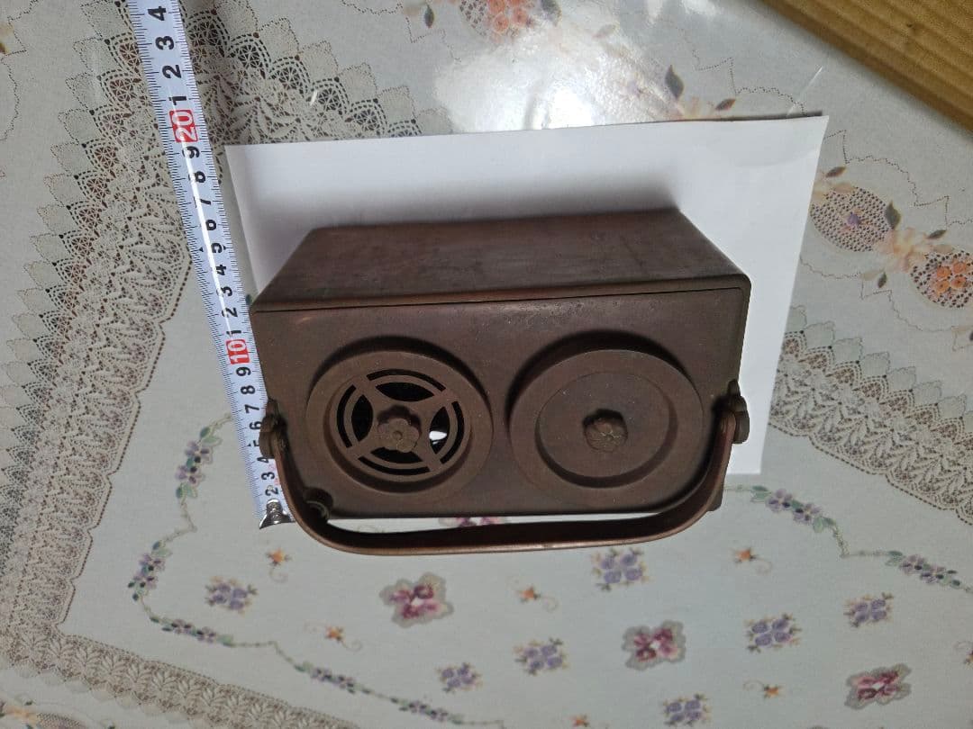 ヴィンテージ 野風炉 銅製 骨董