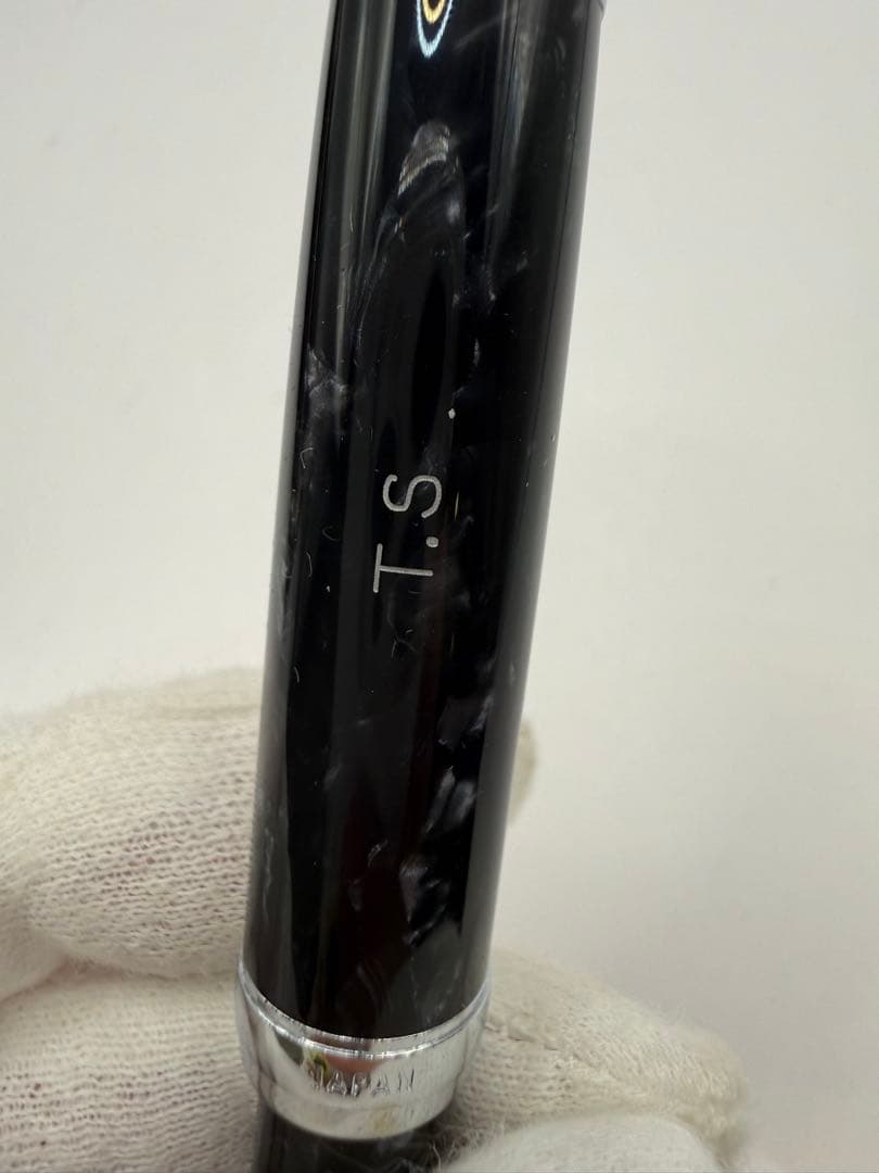 PILOT パイロット　ボールペン・万年筆セット ブラック　イニシャル付き