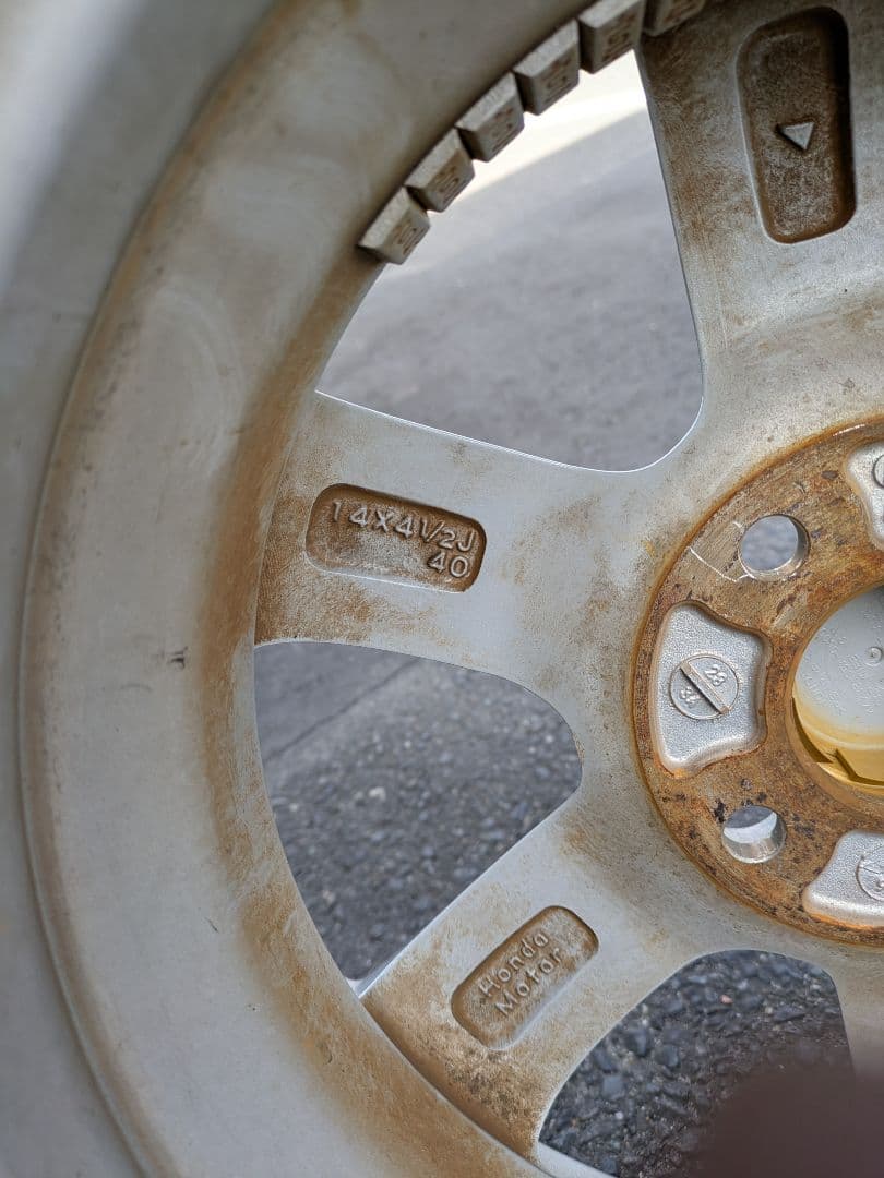 美品✨ N-ONE jg1プレミアム 純正ホイール① (155/65R14)