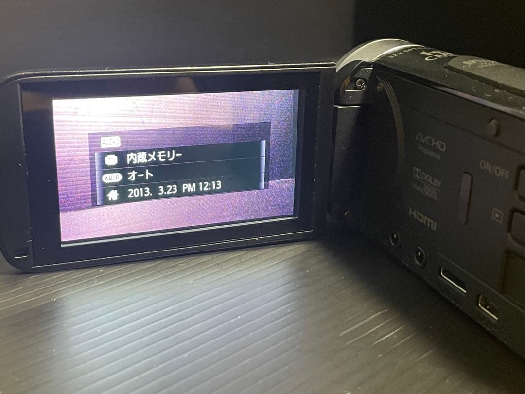 ⚪︎ Canon キャノン IVIS HFR41 HD ビデオカメラ　Wバッテリー