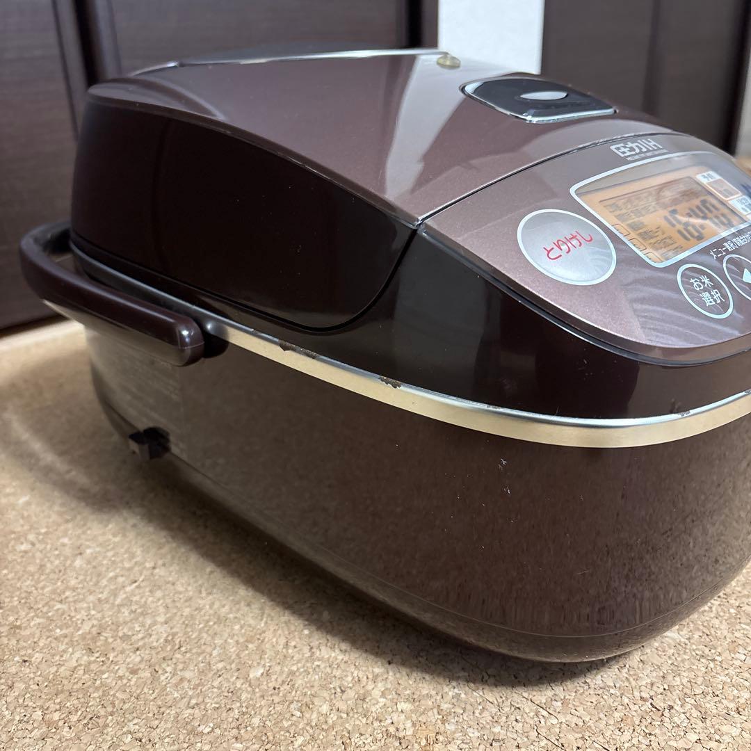 象印　炊飯器　圧力IH NP-BB10 ブラウン　羽釜