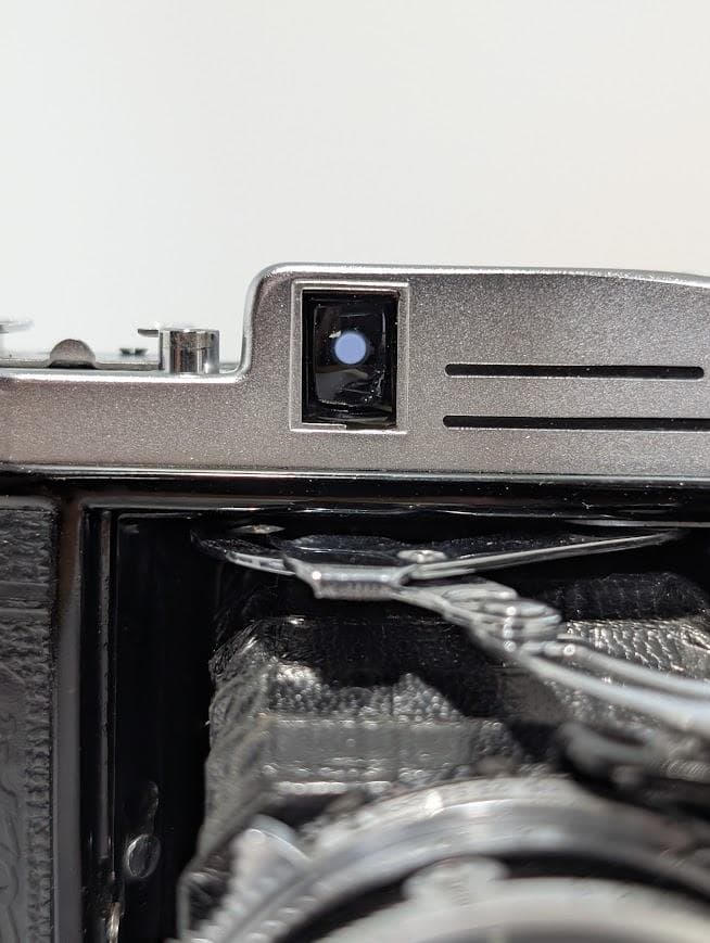 【整備済】KONICA 小西六 Pearl Ⅲ 蛇腹 中判フィルムカメラ