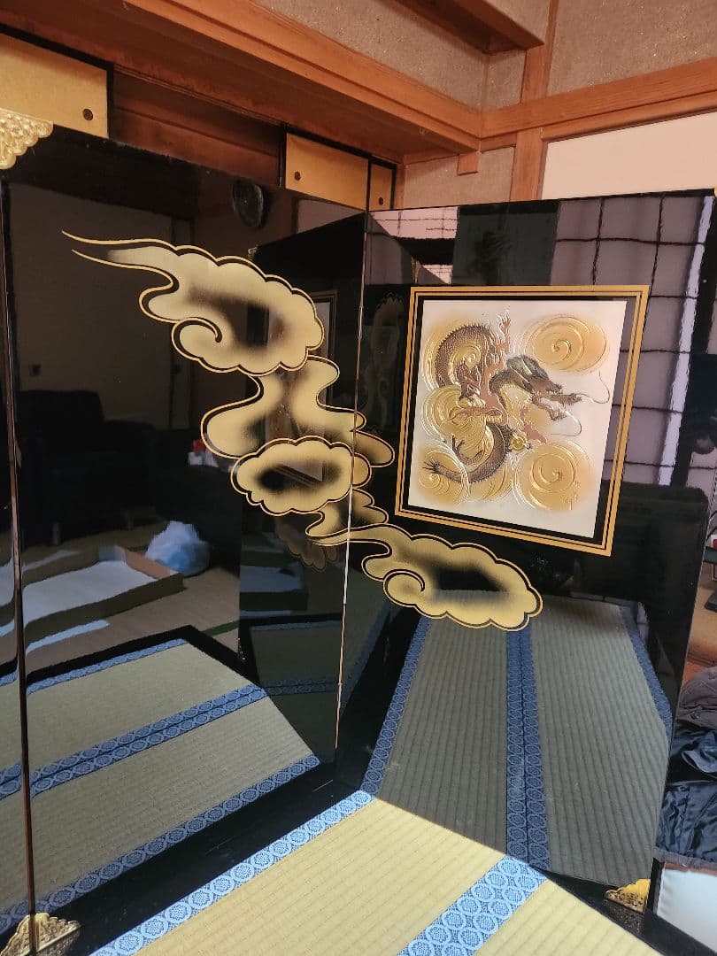 五月人形　兜　飾り台　弓矢刀　屏風　弓太刀飾り　こどもの日　武者　刀　日本