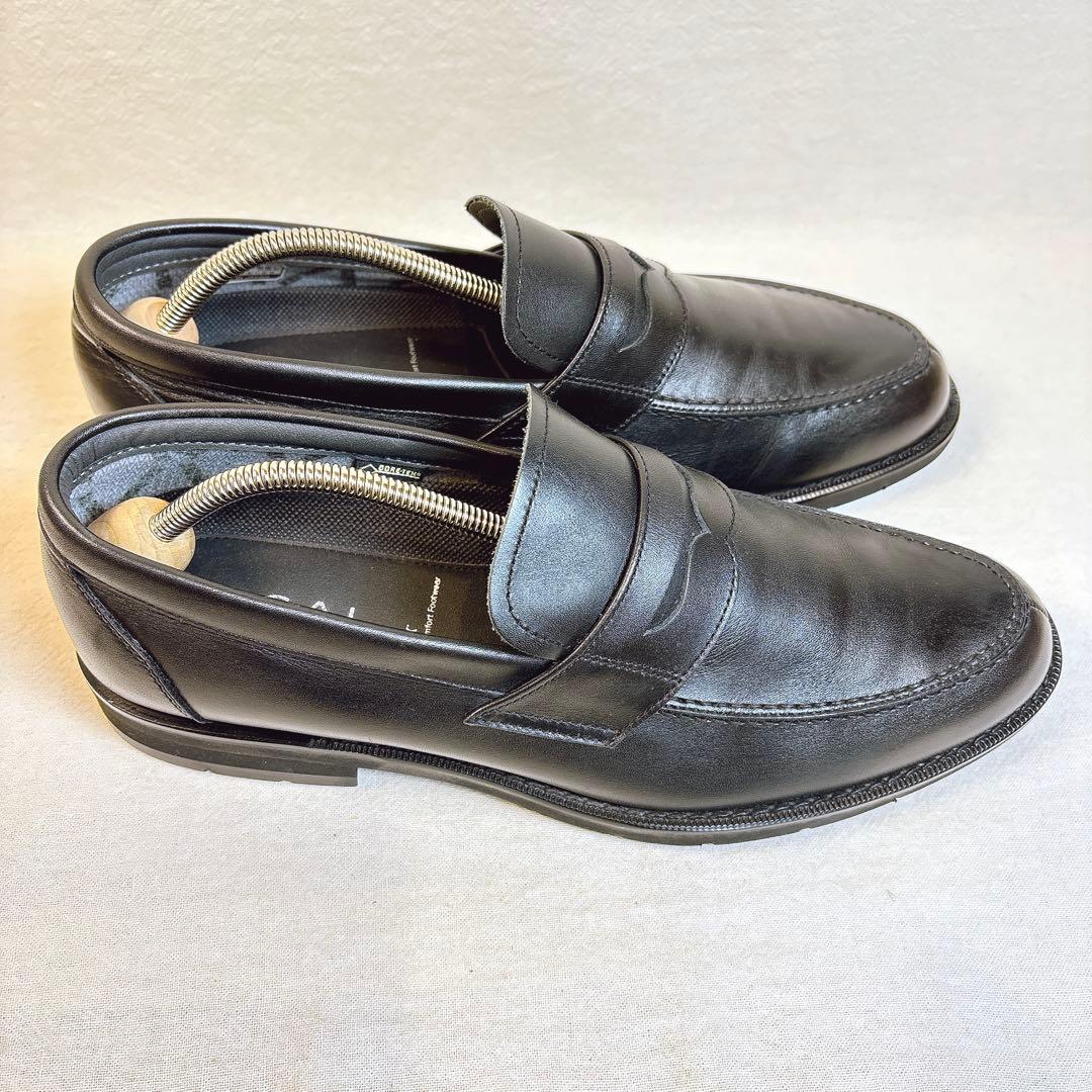 美品【REGAL】ローファー ゴアテックス 本革 ブラック 日本製