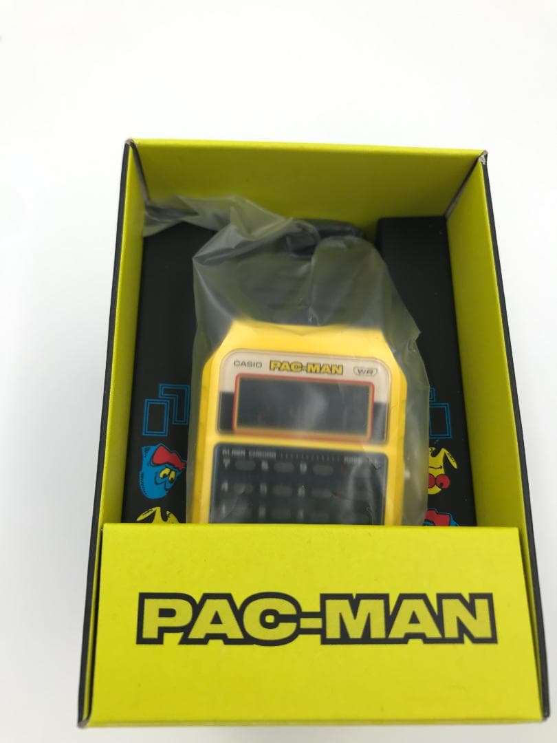 【新品】 パックマン CASIO コラボ CA-53WPC-1BJR