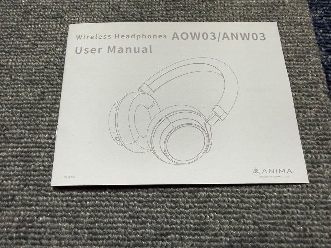 ワイヤレスヘッドホン ANIMA AOW03「五等分の花嫁∽」コラボ　三玖モデル