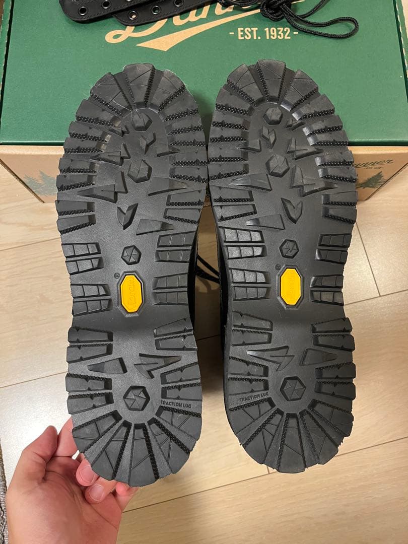 Danner ダナーフィールドR ブラック　25㎝