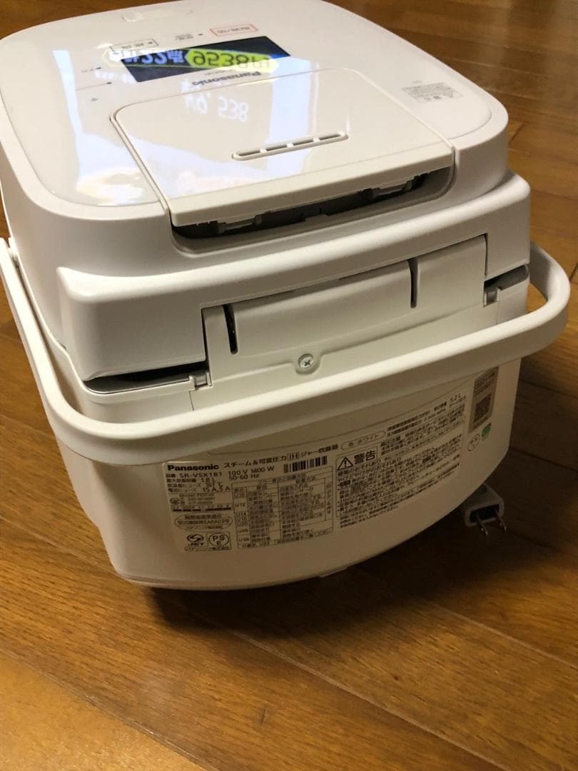 Panasonic 炊飯器　SR-VSX181 ホワイト