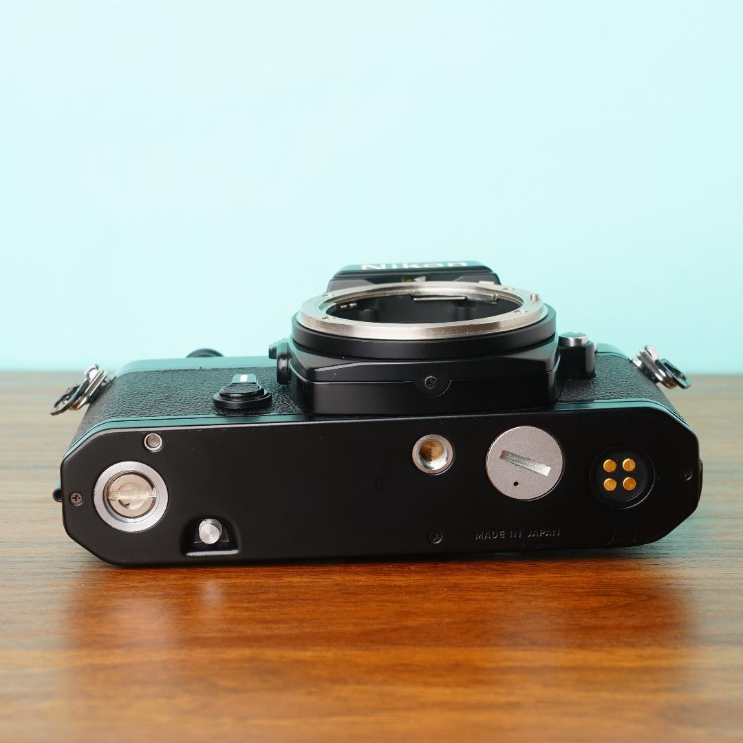 [美品] 完動品◎ニコン FE ブラック フィルムカメラ 防湿庫管理 #86