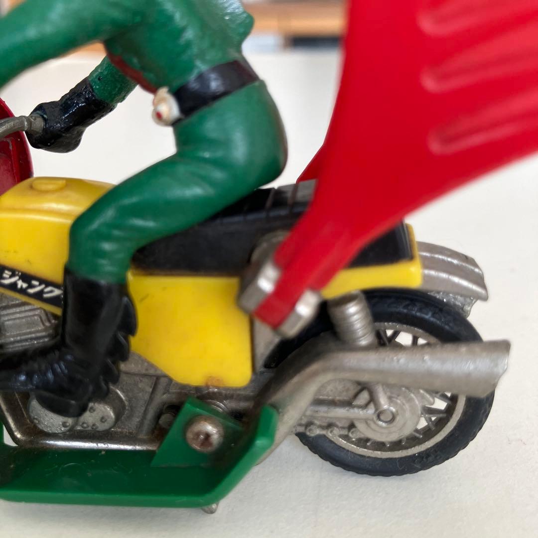 仮面ライダー アマゾン ジャングラー バイク レトロ ミニカー