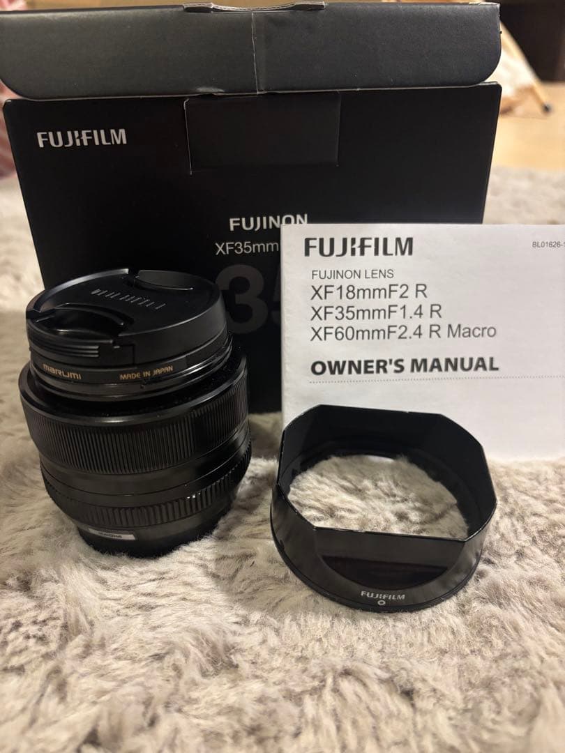【数回使用のみ】フジノンレンズ XF35mmF1.4 R