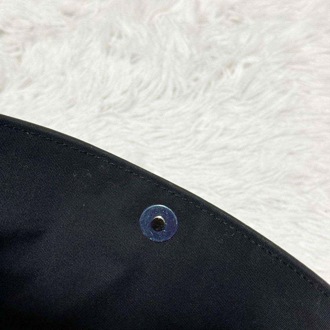 美品✨ ポールスミス 2way クラッチバッグ マルチストライプ シボ革 黒