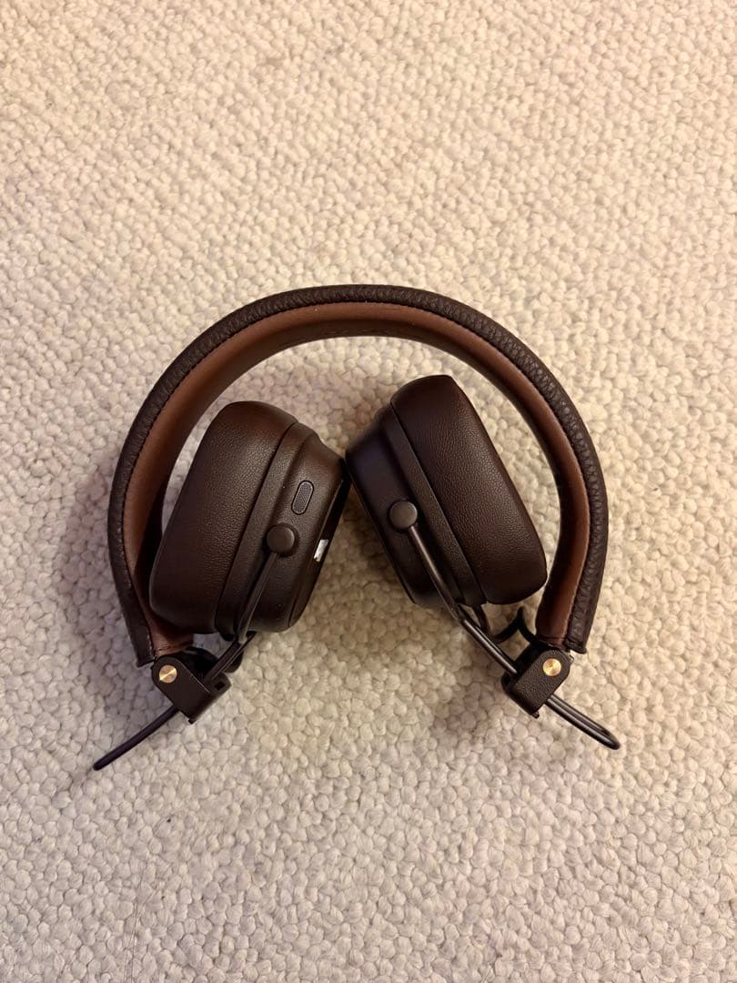 Marshall マーシャル　ヘッドフォン　Major Ⅴ ブラウン　ヘッドホン