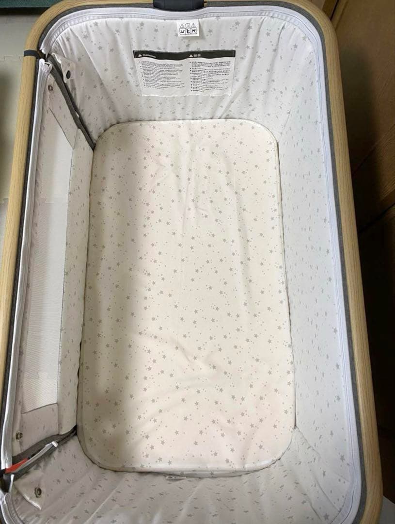 【美品】ベビーベッド HZDMJ 2023モデル