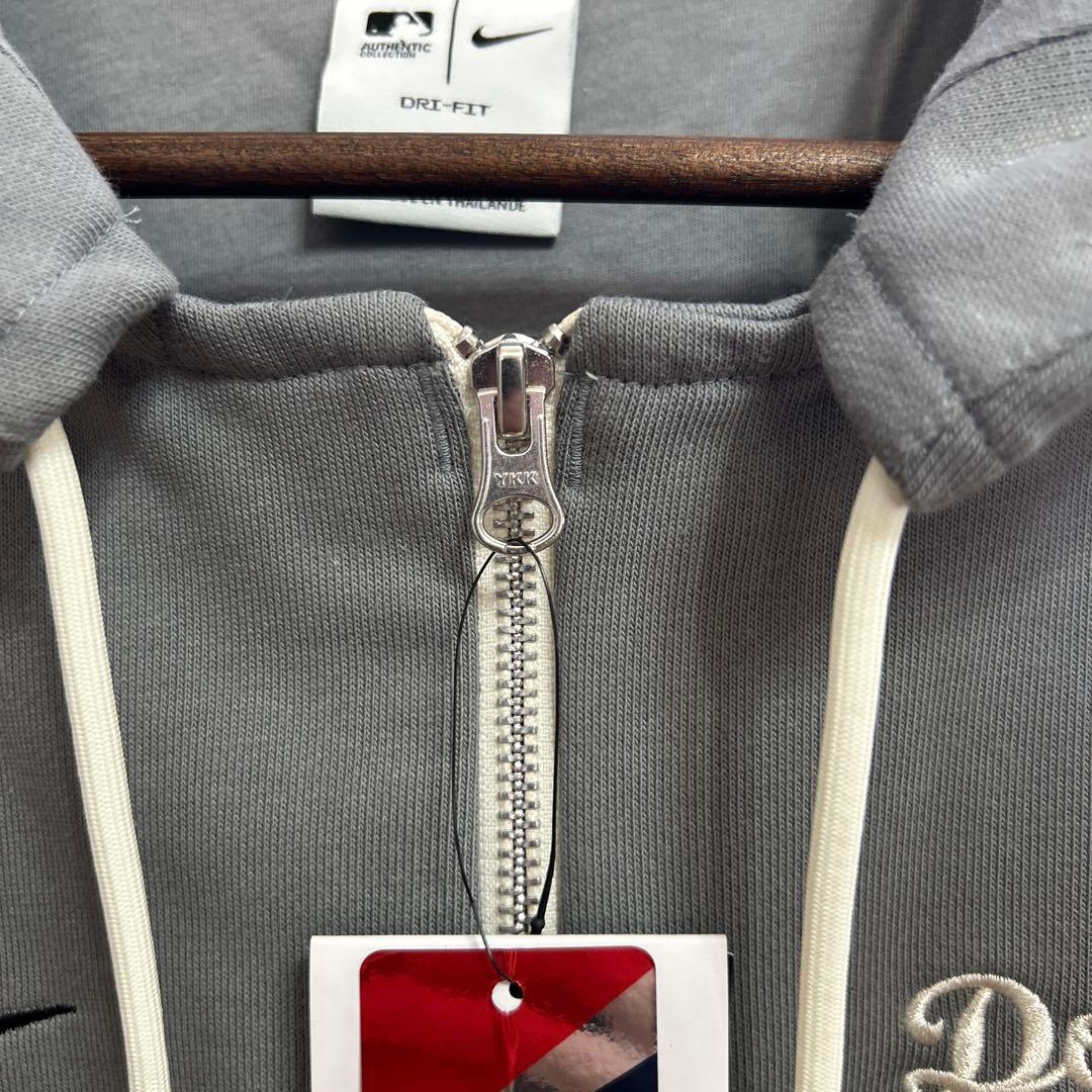 選手着用モデル ナイキオーセンティック Dodgers ジップパーカー Lサイズ