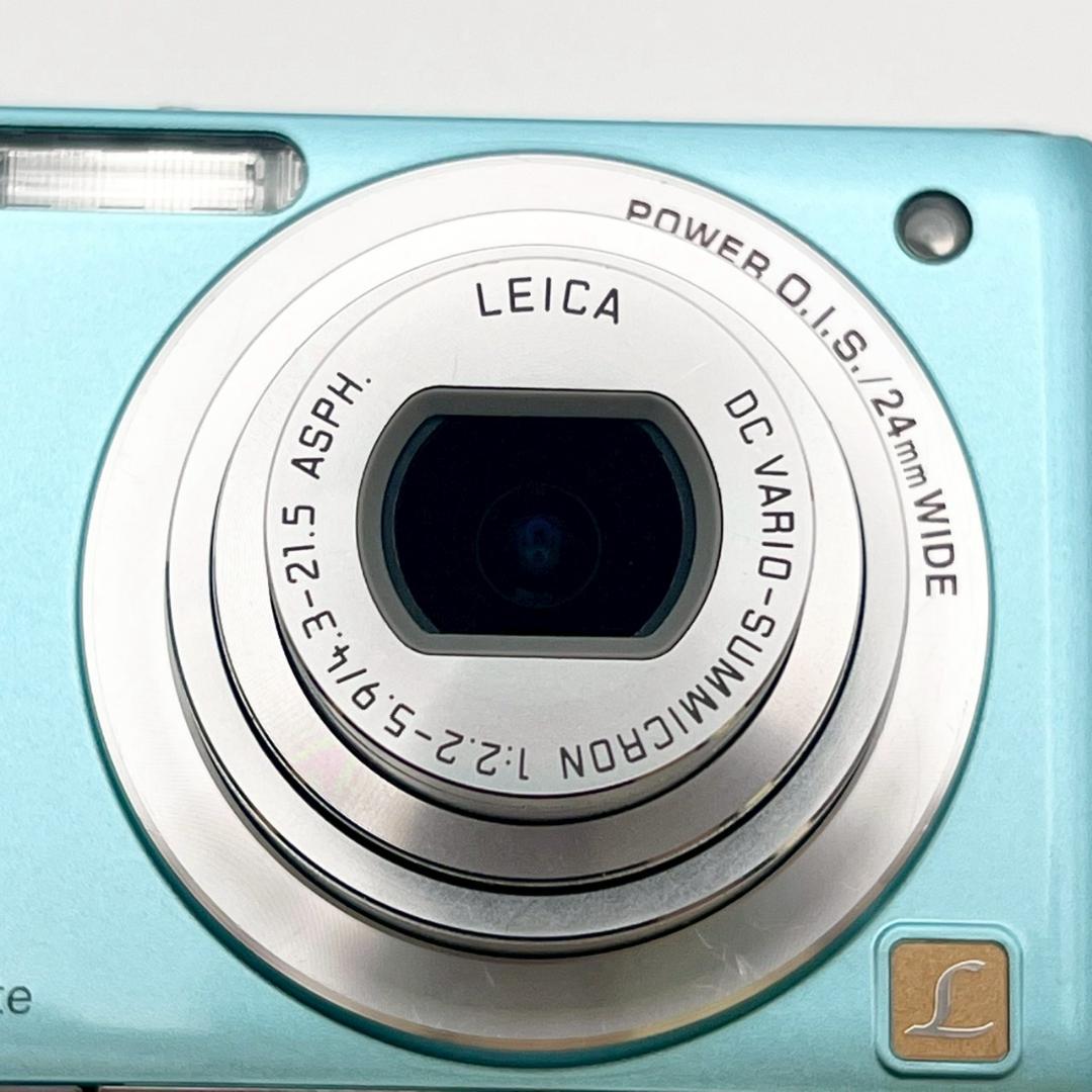 【完動品】Panasonic LUMIX DMC-FX70 コンデジ ブルー