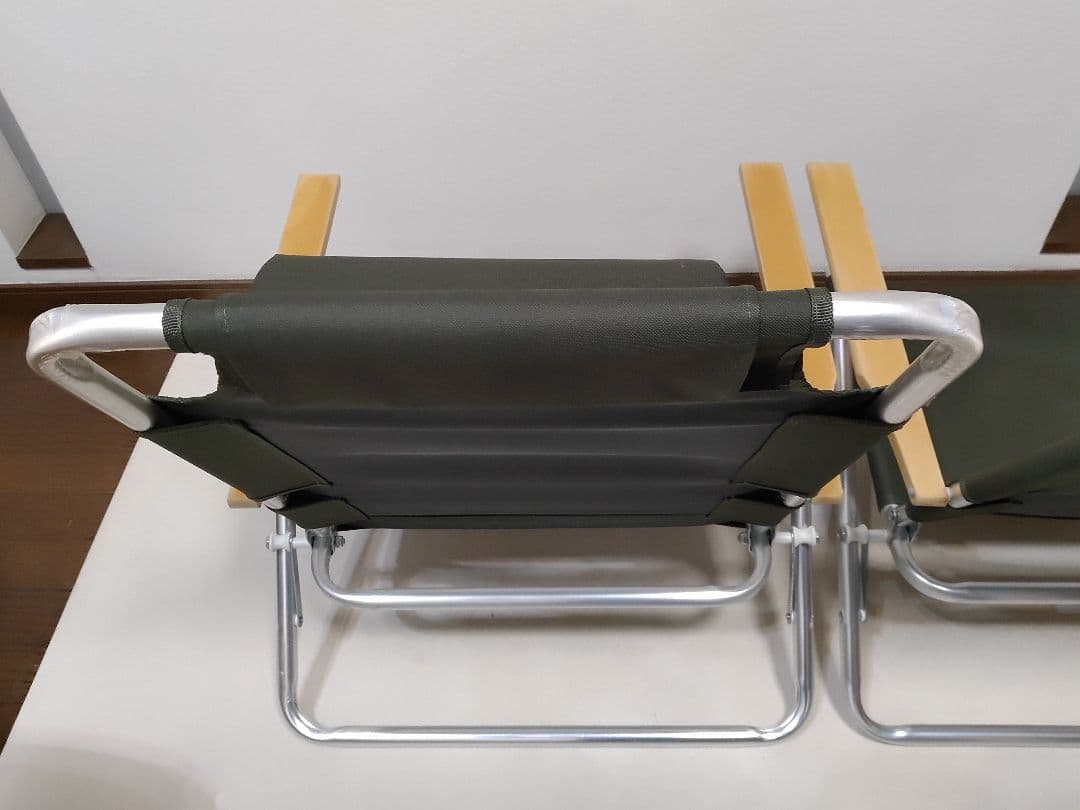 2脚セット Hilander 折りたたみリクライニングチェア ハイランダー