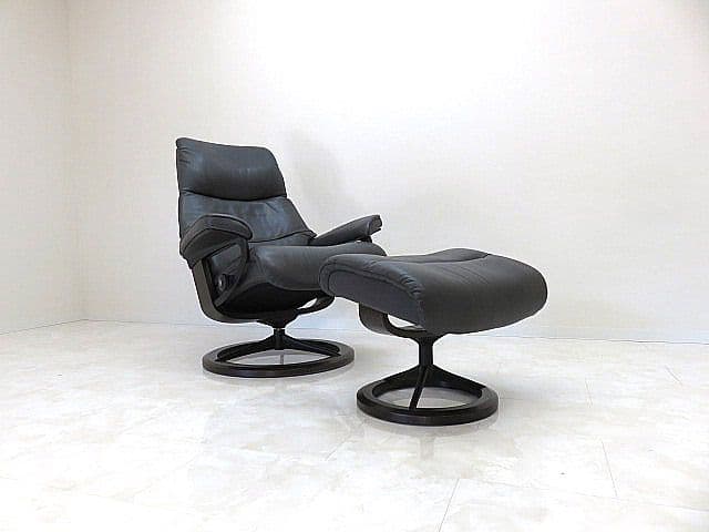 【展示品】エコーネス ストレスレスビュー Mサイズ 本革 パーソナルチェア