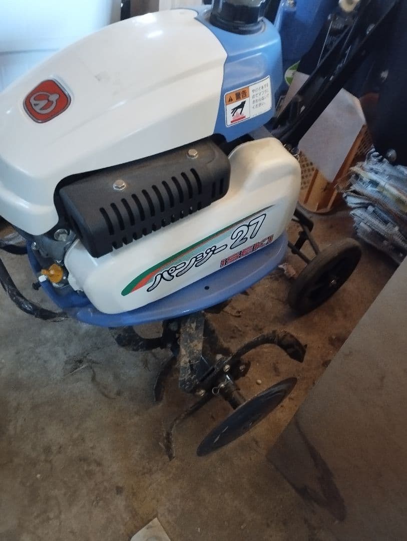 【専用】たーたん様　家庭菜園用管理機 パンジー27 KM27[2.7PS]