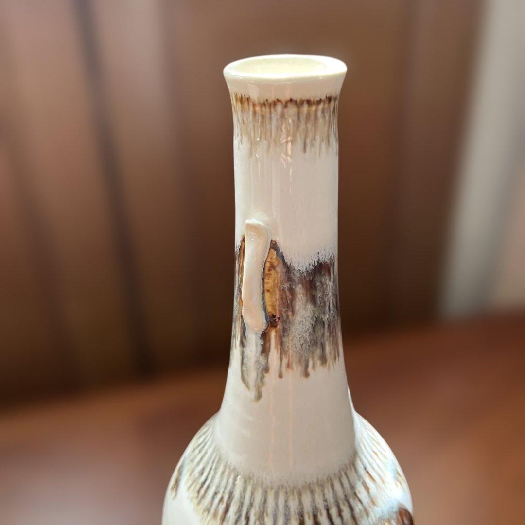 花入　絵高麗写　中村秋峰造