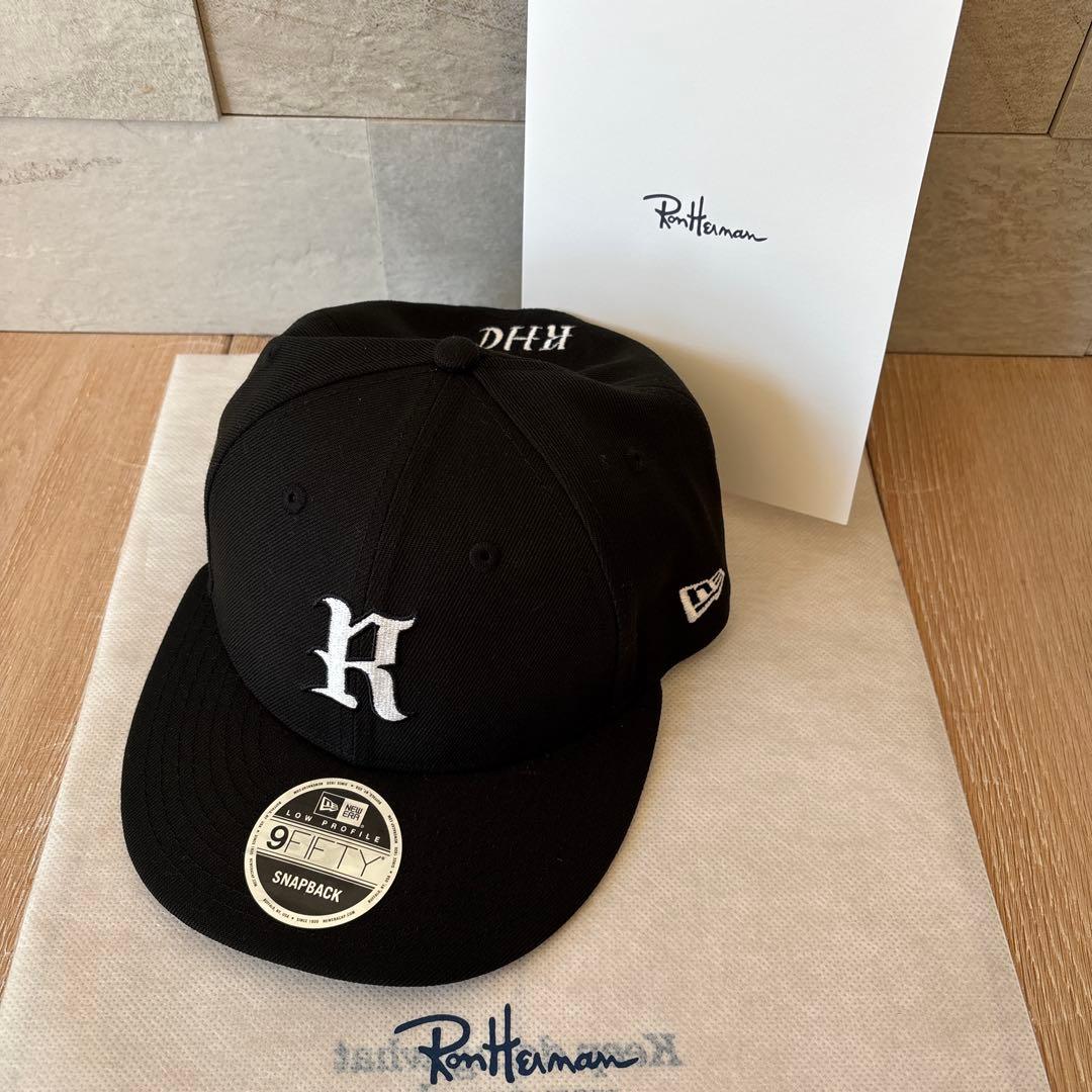 ブラック 9FIFTY スナップバックキャップ　ロンハーマン　ニューエラ