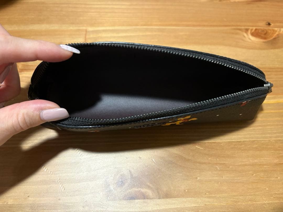 新品　コーチ　ディズニー　ミッキー　ペンケース