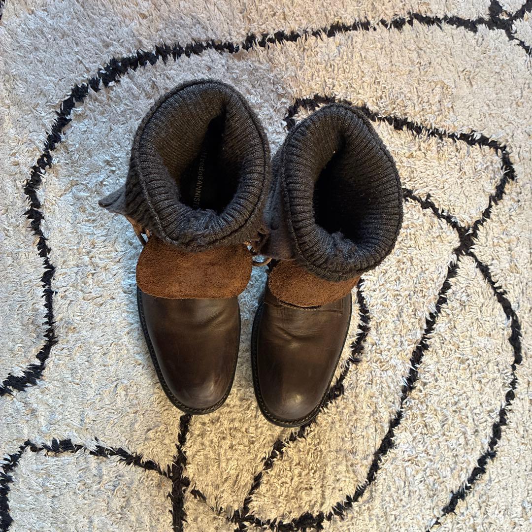 AlfredoBANNISTER ボア ウエスタンブーツ