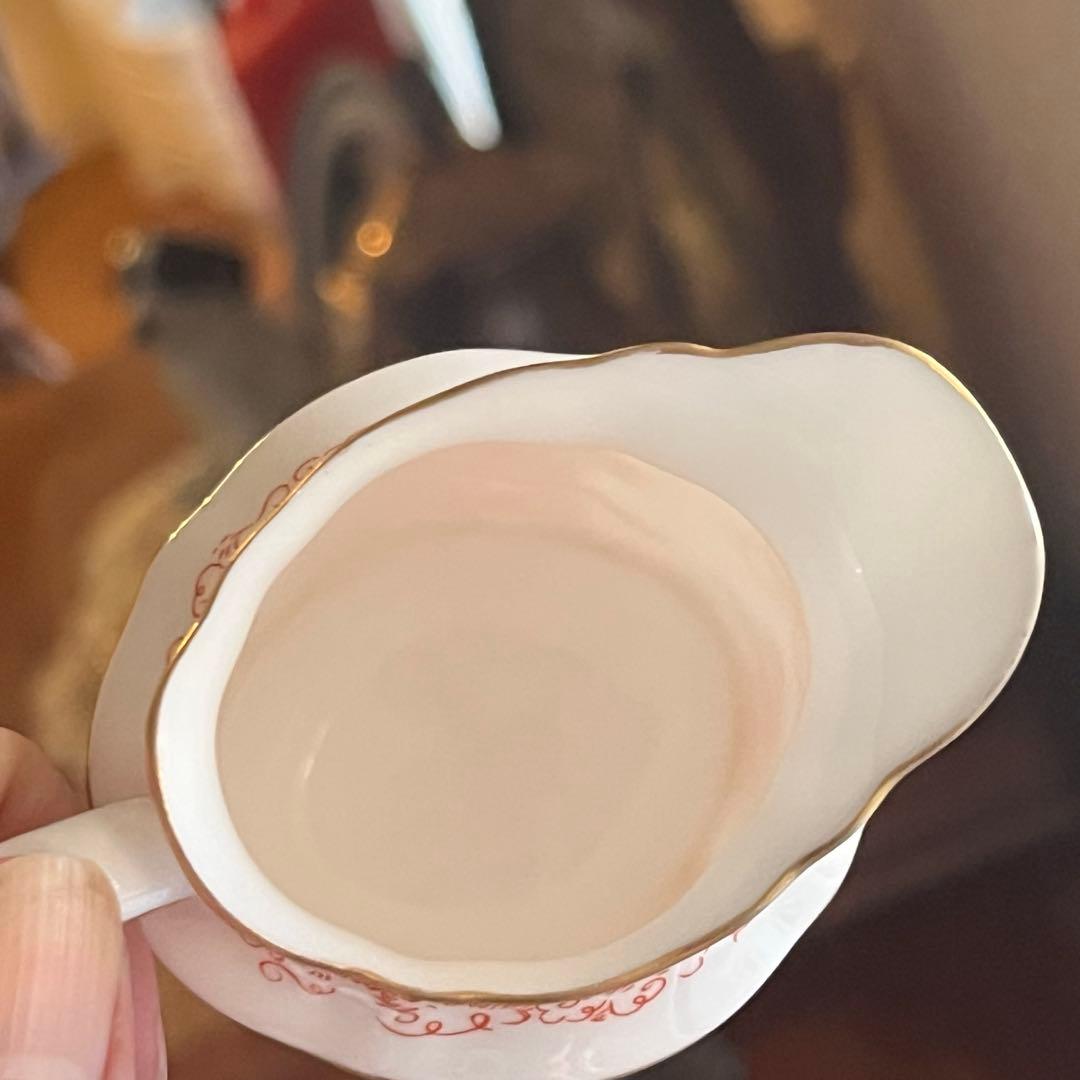 希少　70年代　ロイヤルクラウンダービー エイビス　レッド　プレート　ピッチャー